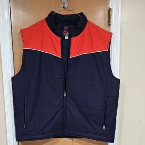 Old Navy Men's Vest in Navy and Red